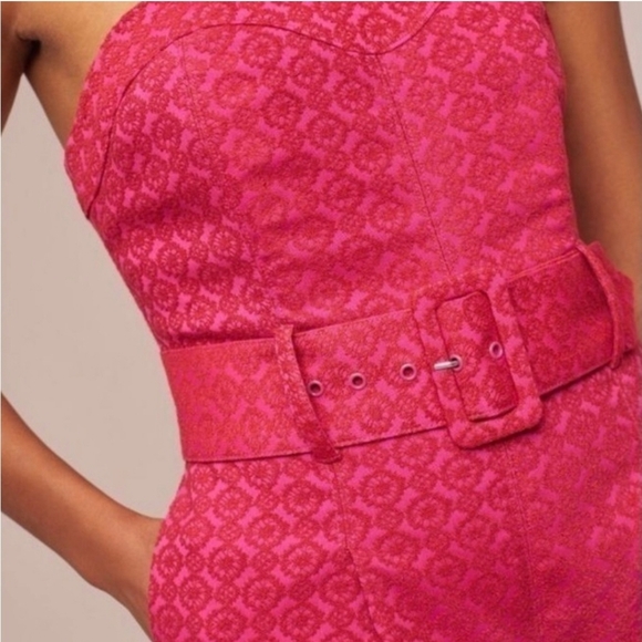 Anthropologie Etttwa Strapless Jumpsuit Size 12 - Picture 5 of 5